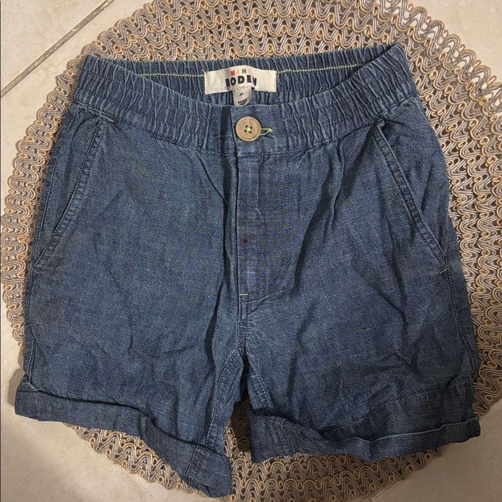 Bundle Deal: 3 for $30 Mini Boden Classic Blue Denim Shorts